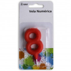 VELA NUMERICA CUMPLEAÑOS Nº 8